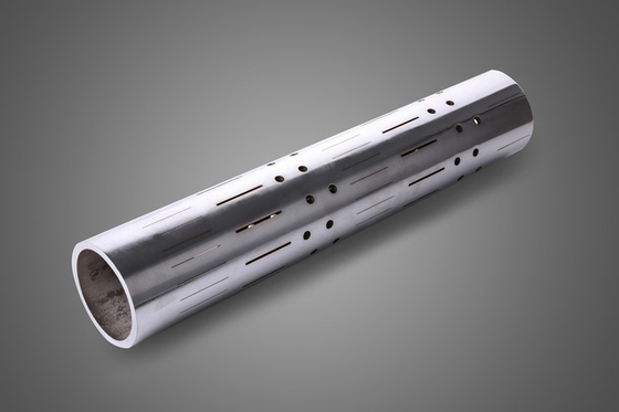 API Laser Slotted Screen Pipe kerbte Zwischenlagen-perforiertes Rohr
